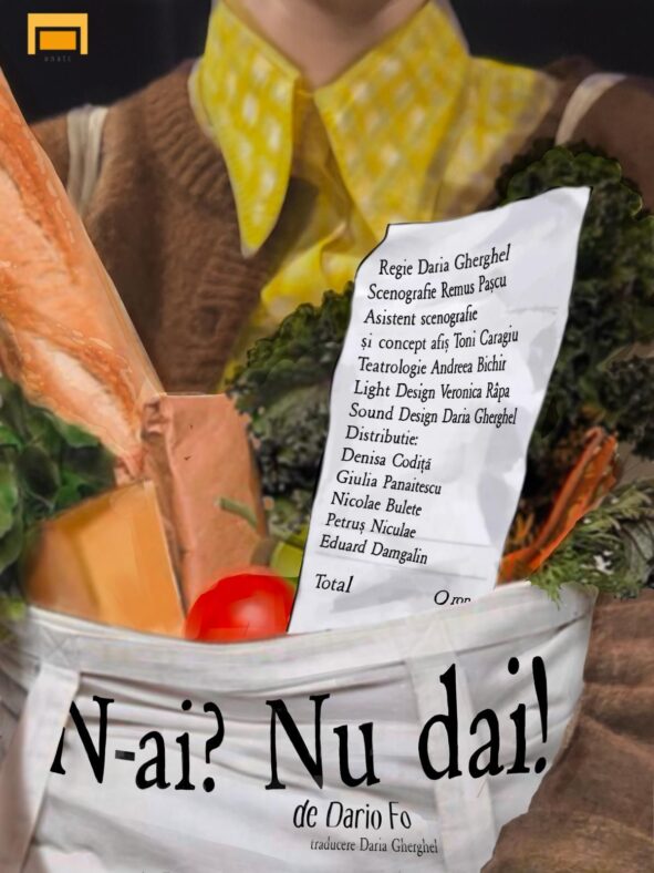 Teatrul de Marți – Spectacol „N-ai? Nu dai!” de Dario Fo